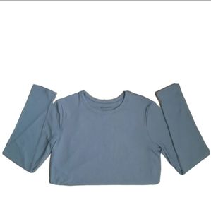 No Boundaries Blue Long-Sleeve Shirt